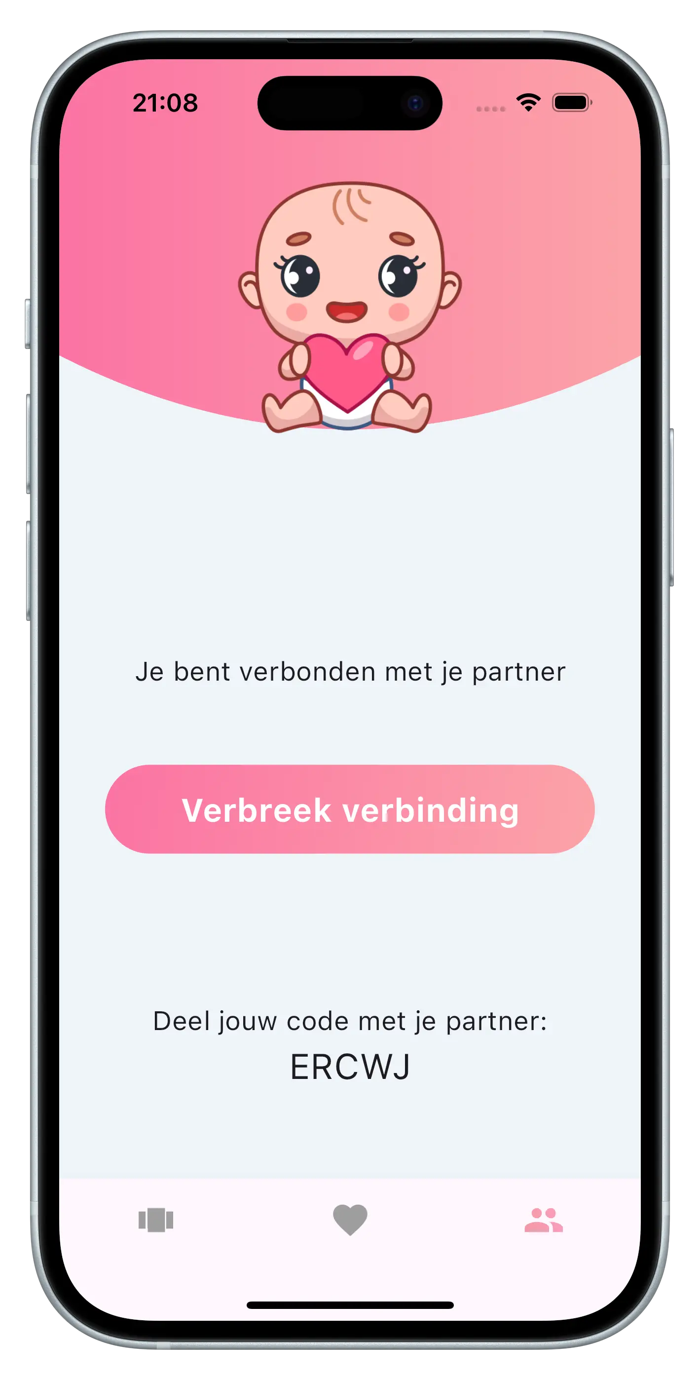 Swipe samen met je partner